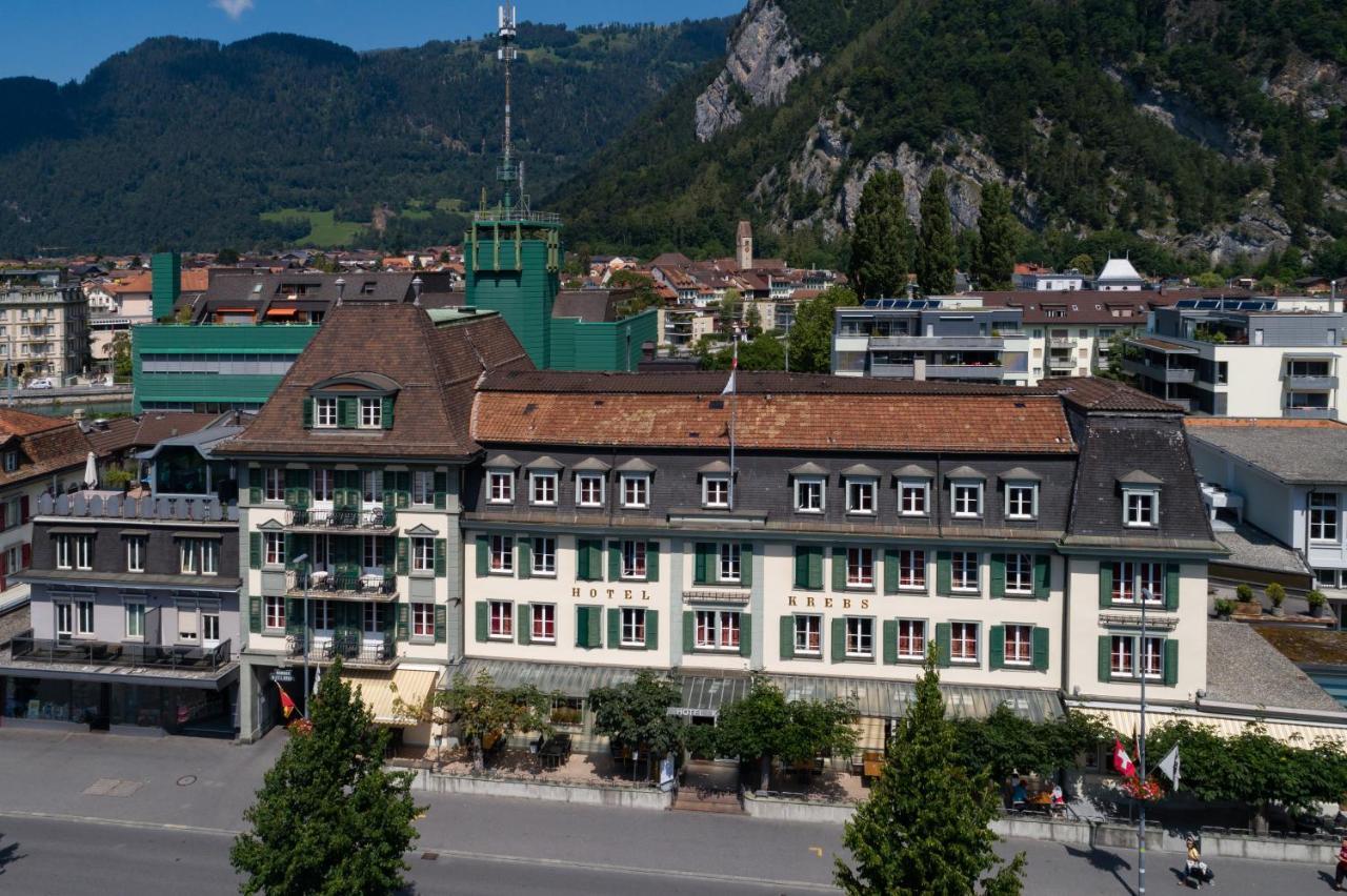 Hotel Krebs Interlaken Bagian luar foto
